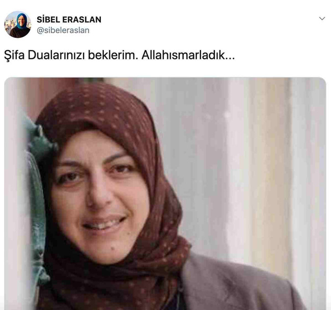 Sibel Eraslan'dan sevenlerini korkutan mesaj - Resim : 1