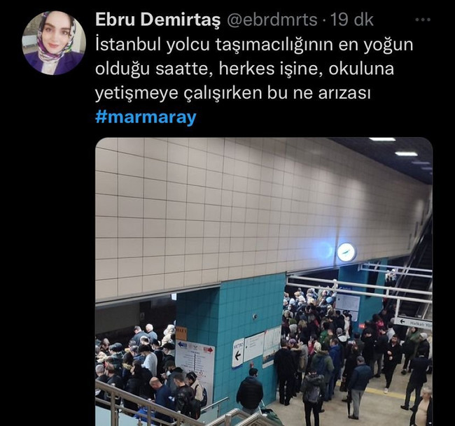 Marmaray’daki arıza yolcuları çileden çıkardı - Resim : 3