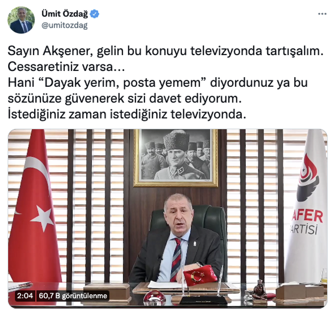 Akşener ile Özdağ arasında sığınmacı kavgası - Resim : 1