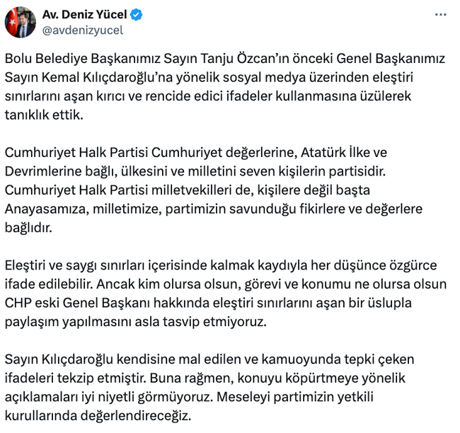 CHP, Kılıçdaroğlu - Özcan tartışmasında tarafını belli etti! ‘İyi niyetli değil…’ - Resim : 2