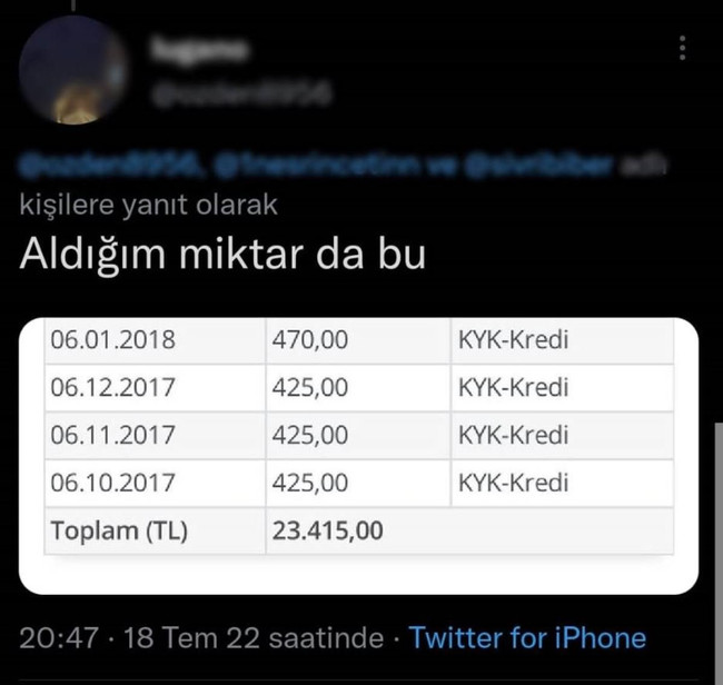 KYK borçlarında 'ana para' kargaşası! E-Devlet'e girenler şaştı kaldı - Resim : 4