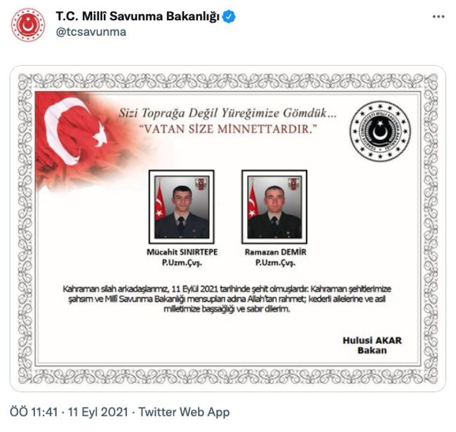 MSB duyurdu! İdlib’den acı haber - Resim : 1