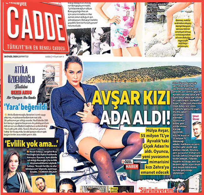 Milliyet'ten flaş Hülya Avşar açıklaması! 'Avşar kızı ada aldı' haberinin kaynağı kim? - Resim : 1