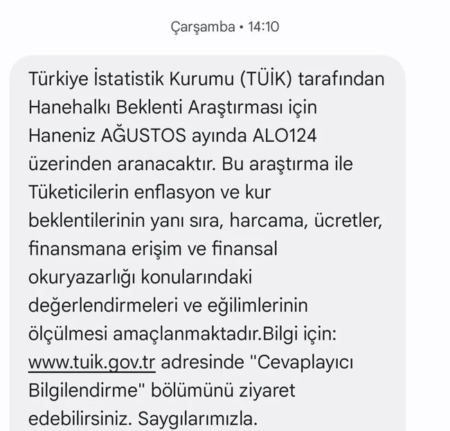 TÜİK’ten anket cevaplamayana 15 bin lira ceza! Defne Samyeli davayı kaybetmişti... - Resim : 1