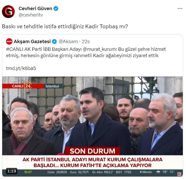 FETÖ’nün hedefinde Murat Kurum var! - Resim : 2