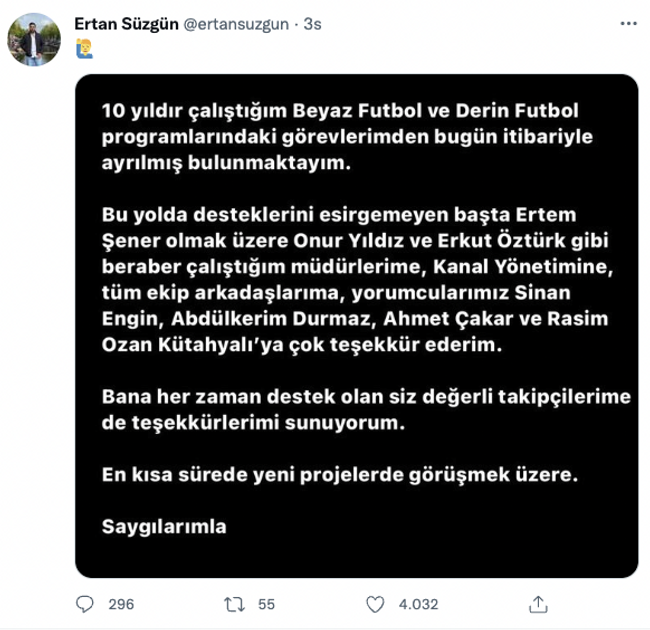 Beyaz TV spor servisinde yaprak dökümü! İki başarılı muhabir kanala veda etti - Resim : 3