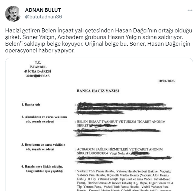 Adnan Bulut Soner Yalçın'ı yerden yere vurdu! 'Harami sofrasında ne işin var' - Resim : 2