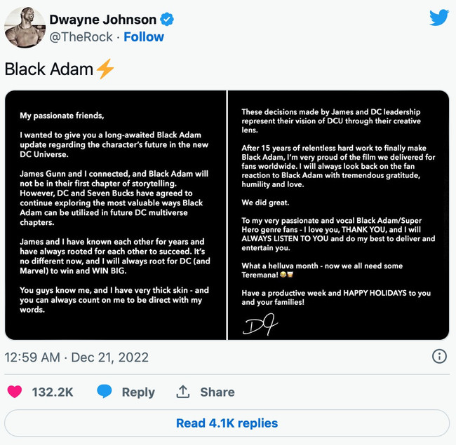 Black Adam 2 filminden kötü haber! İptal edildi… - Resim : 1