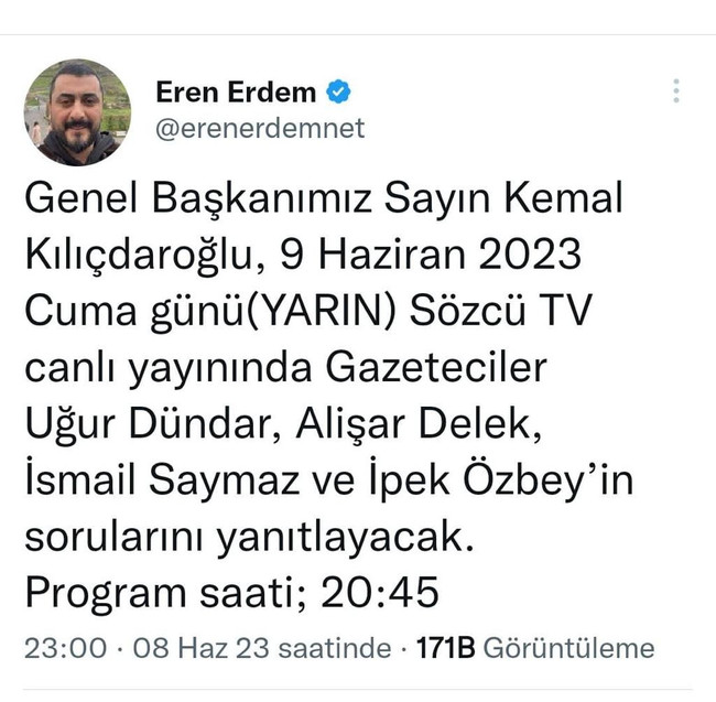 Kılıçdaroğlu sessizliğini hangi kanalda bozuyor? - Resim : 1