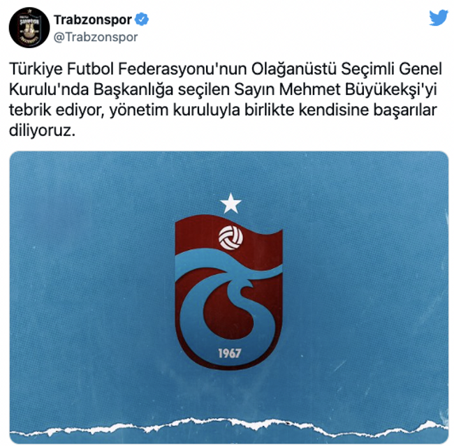 Dört Büyükler’den TFF başkanı Mehmet Büyükekşi’ye dört farklı tebrik! - Resim : 2