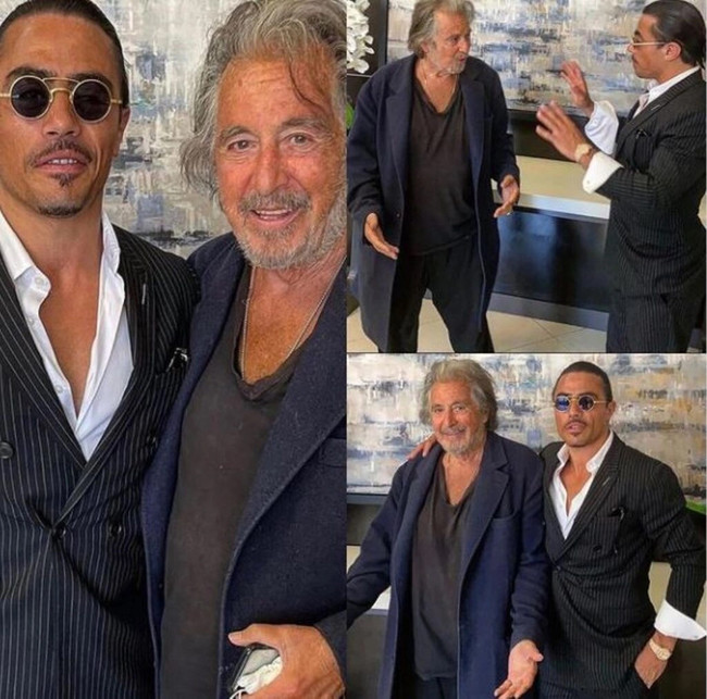 Nusret Gökçe'nin hayali gerçek oldu! Al Pacino ile poz - Resim : 1