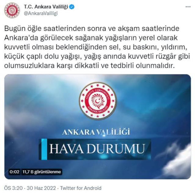 Ankara'daki selden acı haber geldi! - Resim : 1