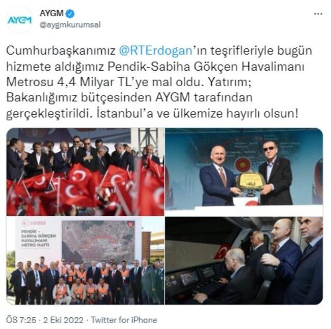 Metro tartışması giderek büyüyor! Bakanlık, İmamoğlu'nun bütçe çıkışını yalanladı - Resim : 1