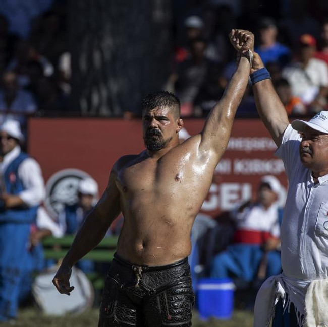 Kırkpınar Yağlı Güreşleri'nde başpehlivan Cengizhan Şimşek oldu! İlk defa altın kemeri kazandı - Resim : 2
