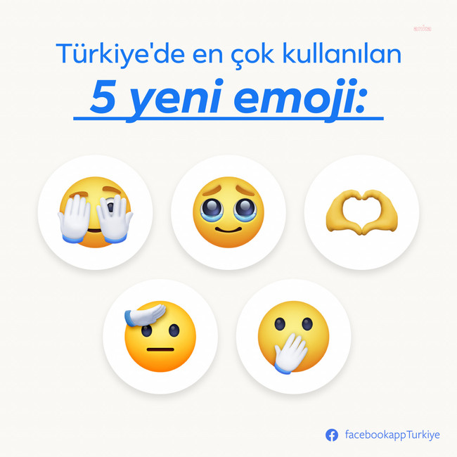 Türkiye'de en çok kullanılan 'emojiler' belli oldu - Resim : 1