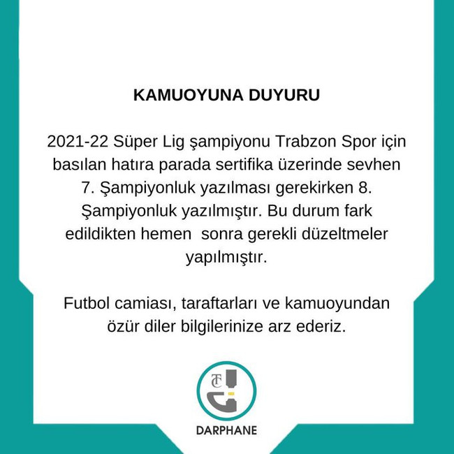Hazine'nin Trabzonspor için bastığı hatıra parası ortalığı karıştırdı! Fenerbahçelilerden tepki - Resim : 3
