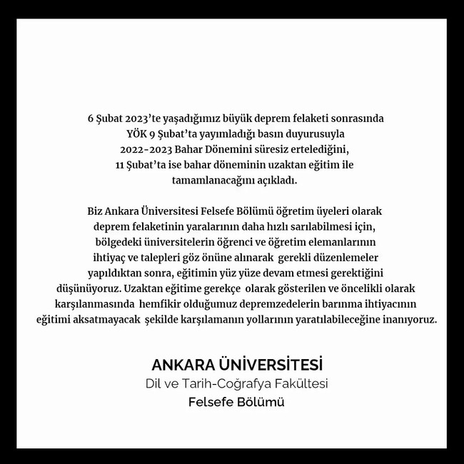 Erdoğan'ın 'uzaktan eğitim' kararına bir fakülte "Hayır" dedi: "Yüz yüze eğitime geçiyoruz" - Resim : 1