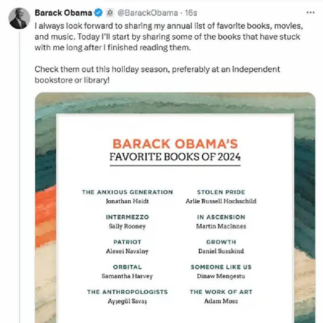 Eski ABD Başkanı Barack Obama, Türk yazarın kitabını önerdi - Resim : 1