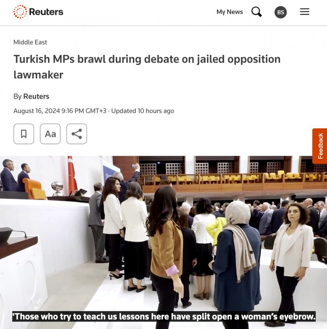 Meclis'te yaşananlar dünya basınında: Türkiye parlamentosunda kaos! - Resim : 6