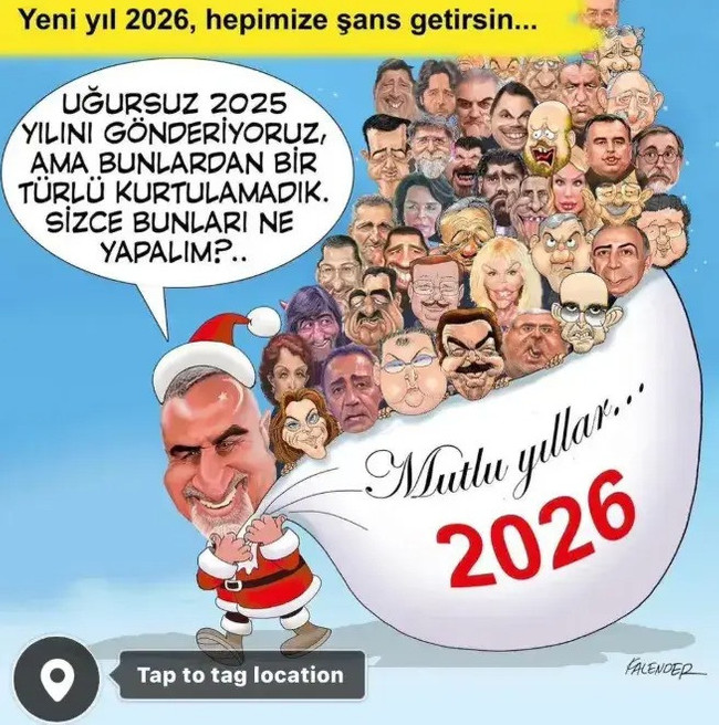 Karikatürist Öznur Kalender  'Cumhurbaşkanına hakaret'ten gözaltına alındı - Resim : 2