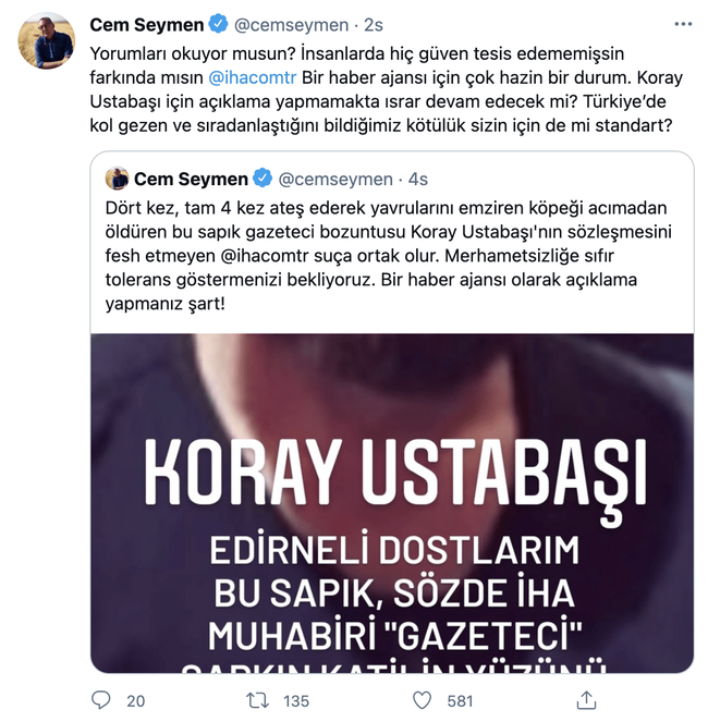 Ünlü ekran yüzünden İHA muhabirine sert tepki! ‘Bu sapık gazeteci bozuntusu…’ - Resim : 3
