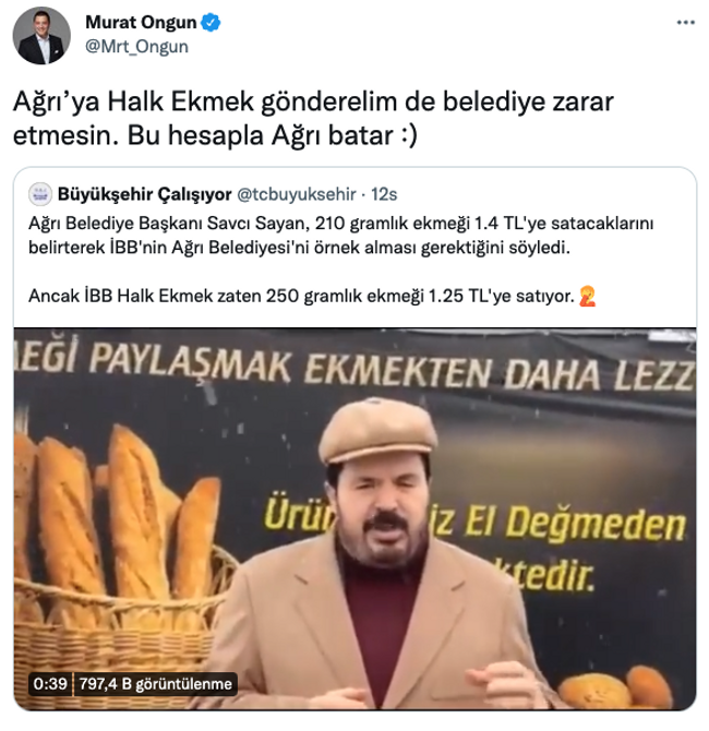 Savcı Sayan’ın İBB’ye tavsiyesi olay oldu! ‘Bu hesapla Ağrı batar…’ - Resim : 1