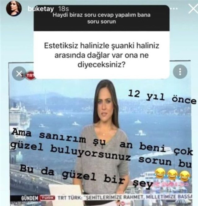 Buket Aydın estetik sorularına eski haliyle yanıt verdi! Yüzündeki değişimler dikkat çekmişti... - Resim : 1