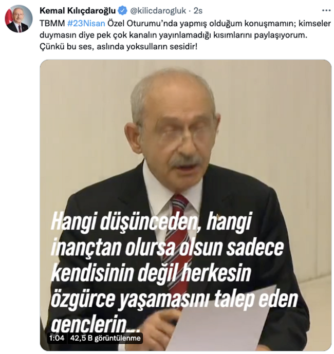 Kemal Kılıçdaroğlu’ndan haber kanallarına sert tepki! "Kimseler duymasın diye..." - Resim : 1