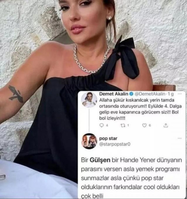Takipçisine sinirlenen Demet Akalın’dan tepki çeken sözler! ‘4. dalga gelip…’ - Resim : 1