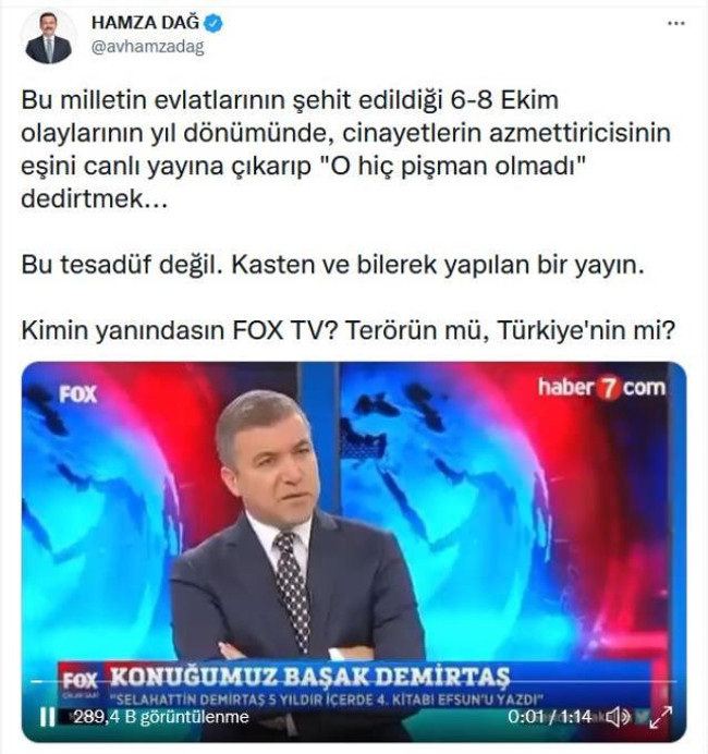 Selahattin Demirtaş eşiyle ilgili yapılan yorumlara ateş püskürdü! "Saçının teline zarar gelirse..." - Resim : 2