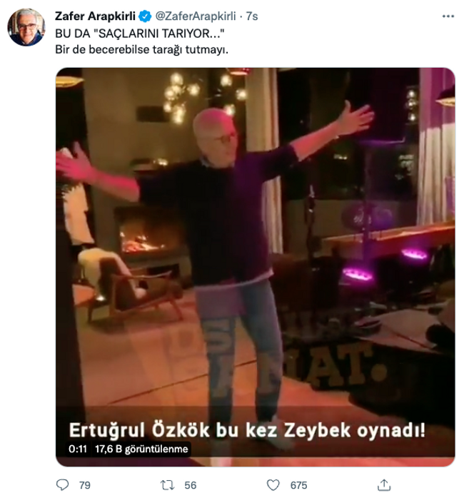 Zafer Arapkirli'den Özkök'e olay 'zeybek' tepkisi! "Bu da saçlarını tarıyor" - Resim : 1