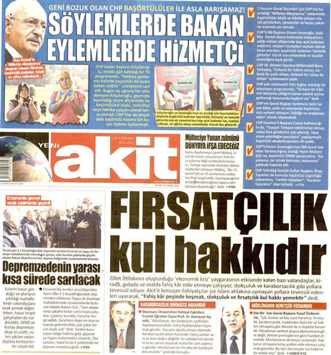 Can Ataklı Yeni Akit’in o manşetine sert çıktı! ‘Allah’ım sen bunları ıslah et…’ - Resim : 1