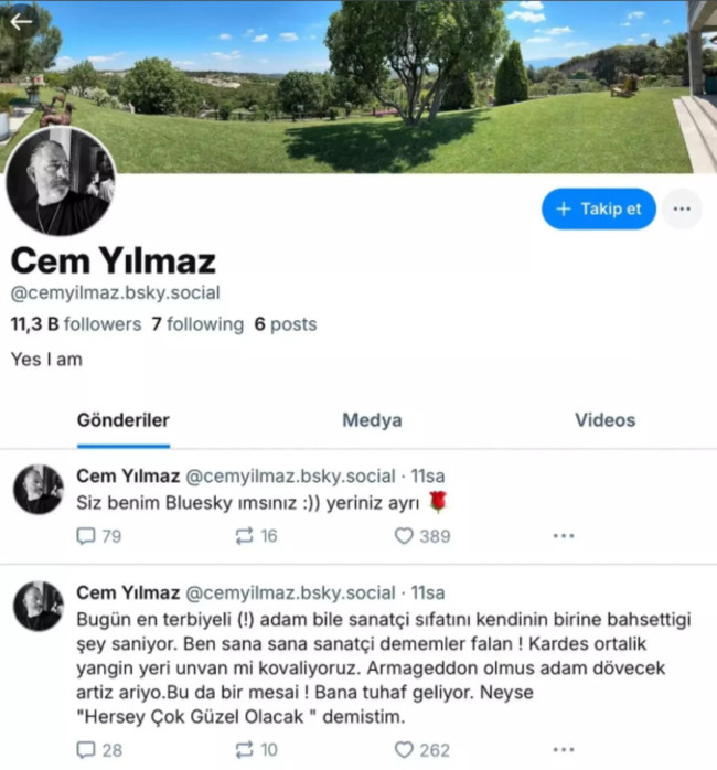 Cem Yılmaz, Musk'a isyan etti, yeni platformunu duyurdu - Resim : 2