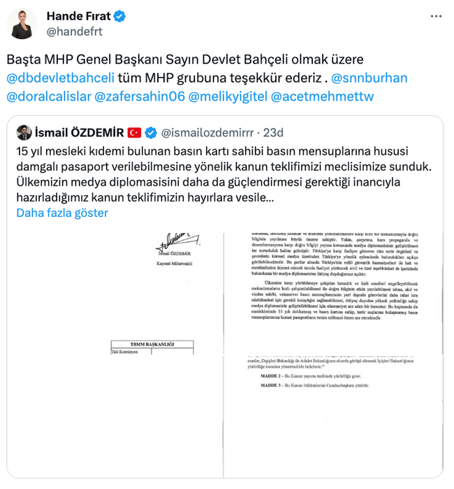 Gazetecilere ‘yeşil pasaport’ta yeni gelişme! Meclis’e sunuldu… - Resim : 2