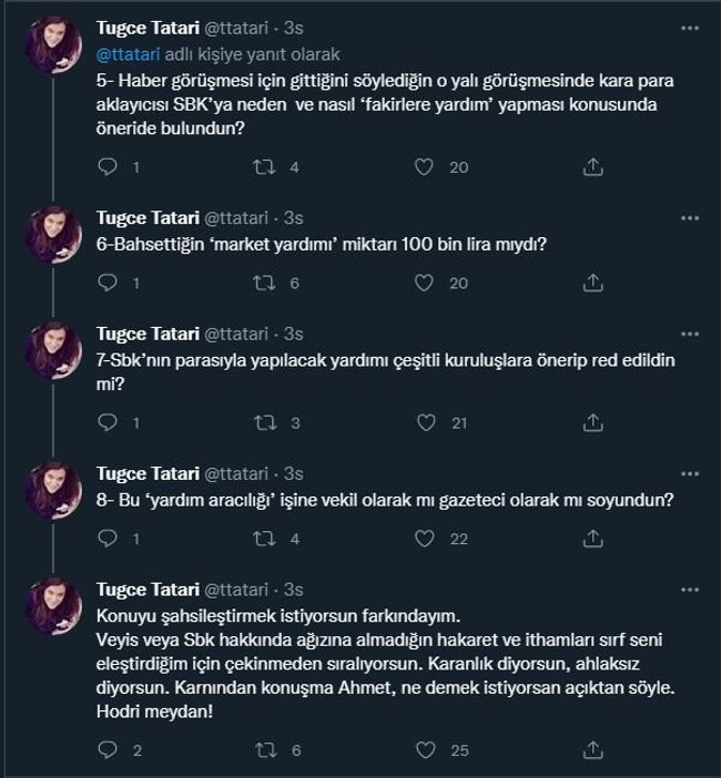 Medyada SBK kapışması! Tuğçe Tatari’den Ahmet Şık’a ‘zor’ 8 soru… - Resim : 2