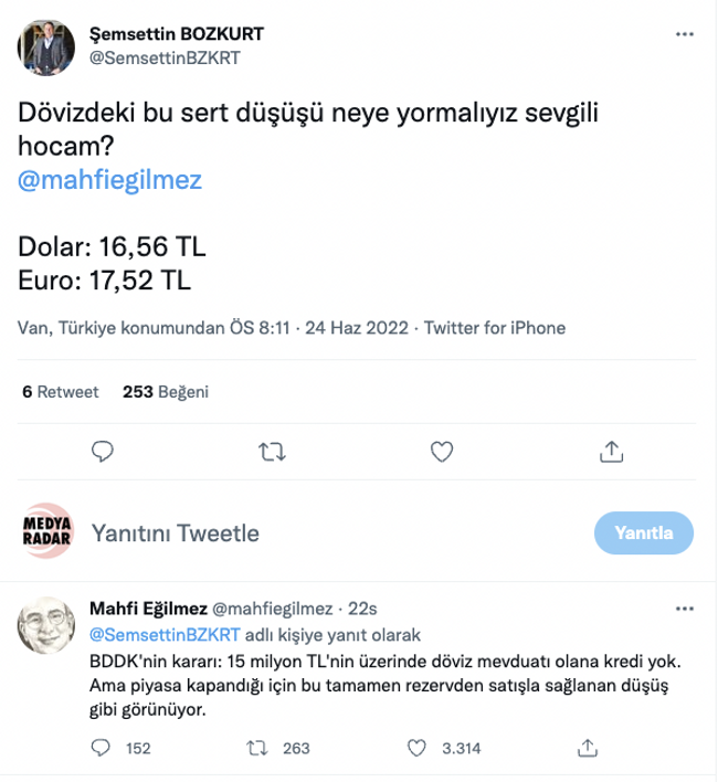 Ekonomist Mahfi Eğilmez'den dolardaki düşüşe ilişkin dikkat çeken iddia! Nedenini açıkladı - Resim : 1