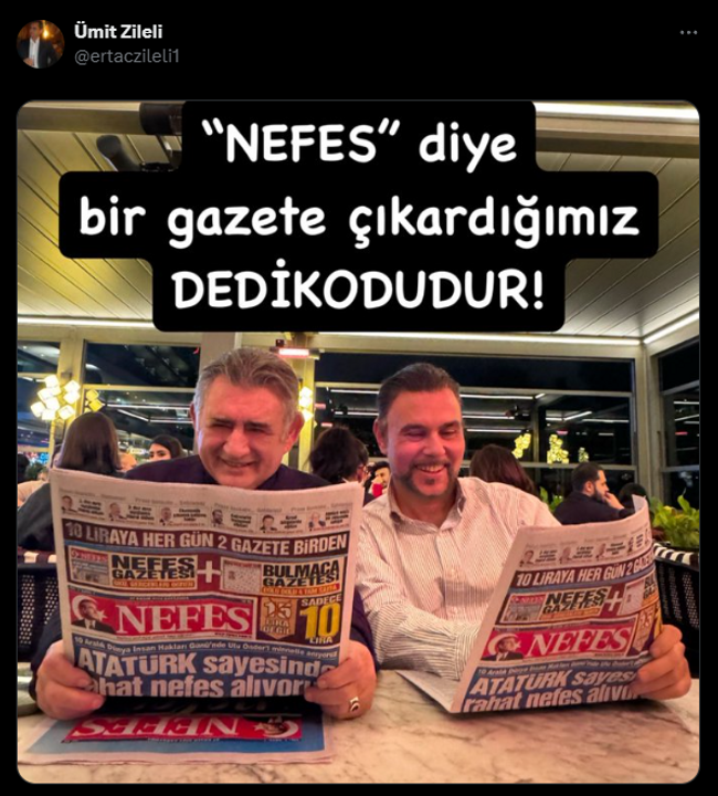 Nefes, prova baskısıyla gün yüzüne çıktı! İşte yeni gazeteden ilk görüntü - Resim : 1