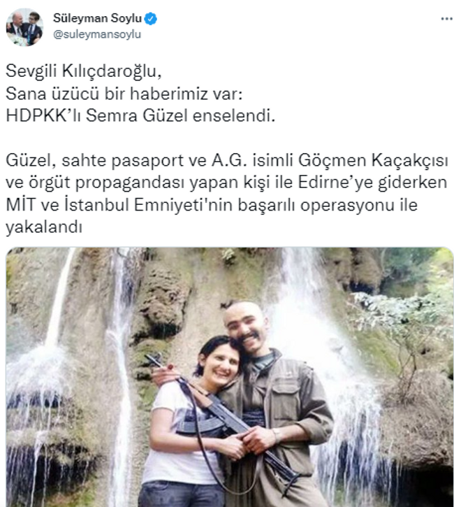 HDP'li Semra Güzel yakalandı - Resim : 1