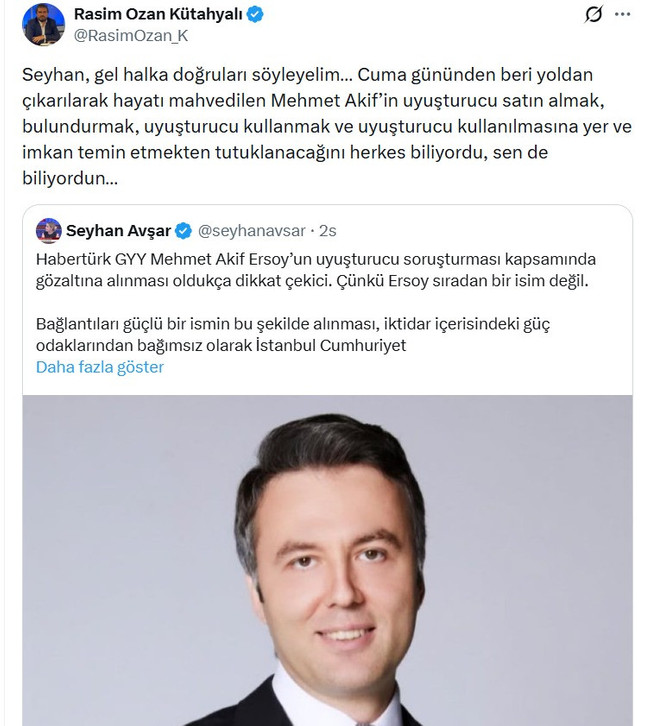 Rasim Ozan Kütahyalı'dan çarpıcı Mehmet Akif Ersoy çıkışı! 'Çok daha büyük isimler var…' - Resim : 1