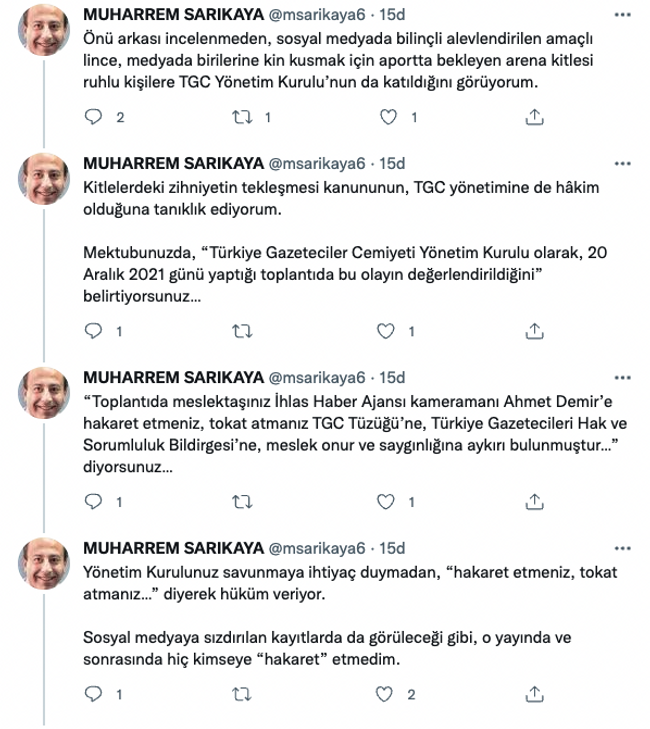 Muharrem Sarıkaya’dan flaş istifa açıklaması! Kınama yayımlamıştı… - Resim : 4