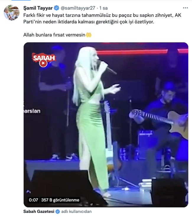 Şamil Tayyar, Gülşen'i topa tuttu! "Paçoz, sapkın zihniyet!" - Resim : 1