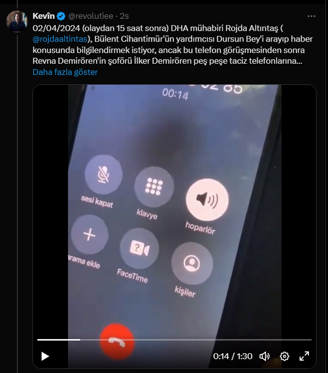 Demirören'in şoföründen DHA muhabirine: Eylem Tok ve oğluyla ilgili haberi yayınlama - Resim : 3