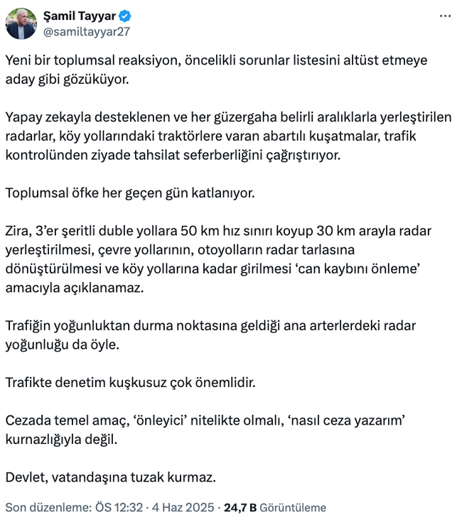 Tartışma konusu olmuştu: AK Partili isim isyan etti! 'Devlet, vatandaşına tuzak kurmaz…' - Resim : 1