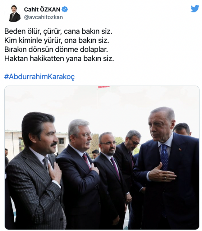 AK Parti'de görevden alınan Cahit Özkan'dan ilk açıklama - Resim : 1