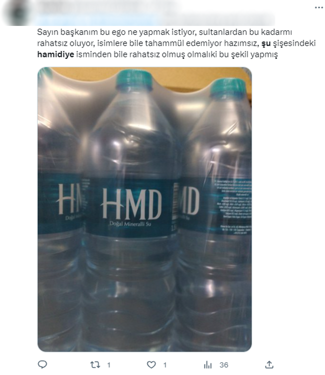 İBB markası Hamidiye Su isim mi değiştirdi? Pet şişedeki yazı kafaları karıştırdı - Resim : 2