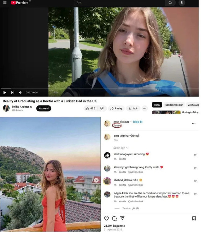 Firari FETÖ'cünün kızı 1 milyon aboneli Youtuber çıktı! Babası ile gününü gün ediyor - Resim : 3