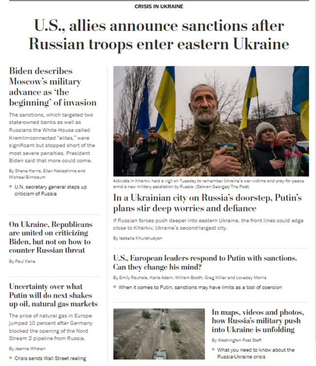 Dış basında manşetler yaptırımlara ayrıldı! 'Boris; deli Vlad'ı durdur!' - Resim : 1