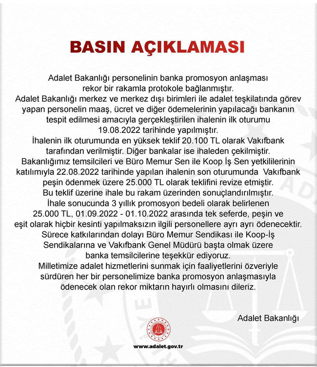 Bakanlık 'hayırlı olsun' diyerek duyurdu! Rekor promosyon: 25 bin lira ödenecek - Resim : 1