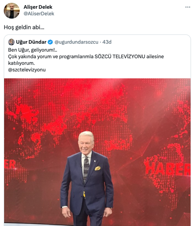 Uğur Dündar’ın yeni kanalı belli oldu! Sosyal medyadan duyurdu… - Resim : 1