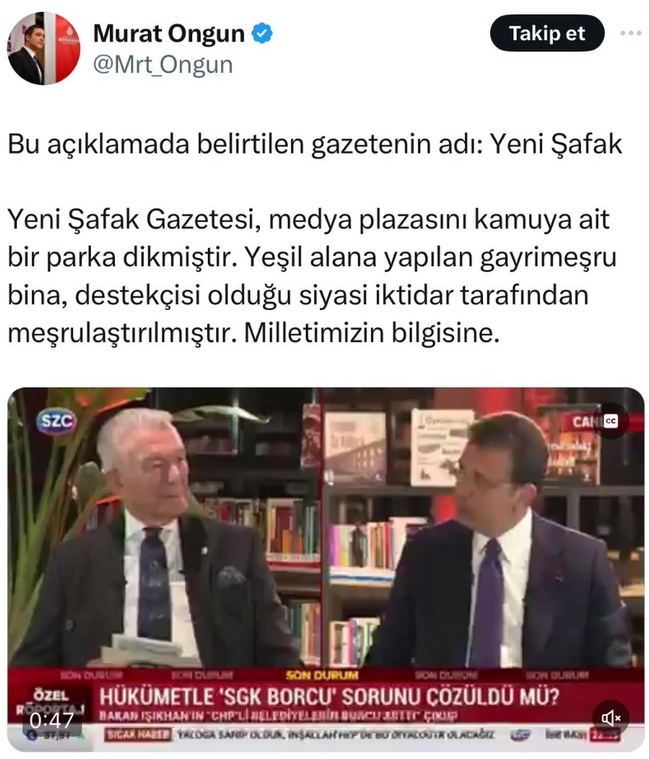 MedyaRadar İBB’nin Yeni Şafak dosyasını açıyor! Bu ne perhiz bu ne lahana turşusu… - Resim : 1